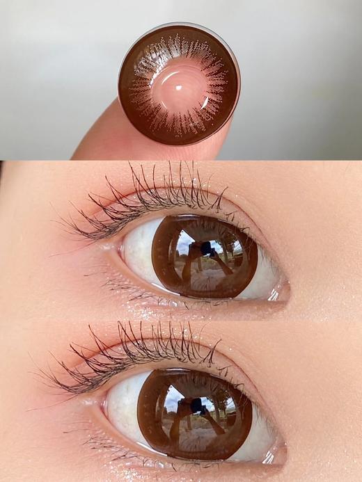 「高端美瞳」富婆之选 WINNI 糖果巧 cindy choco 14.5 年抛 含硅水凝胶 商品图1