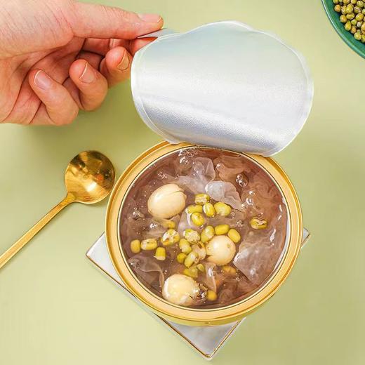本草银耳鲜炖银耳羹开盖即食绿豆莲子银耳羹260g6碗 商品图5