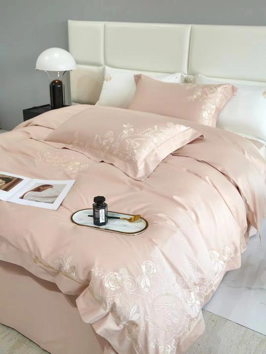 100s 贡缎绣花四件套200*230cm 商品图2