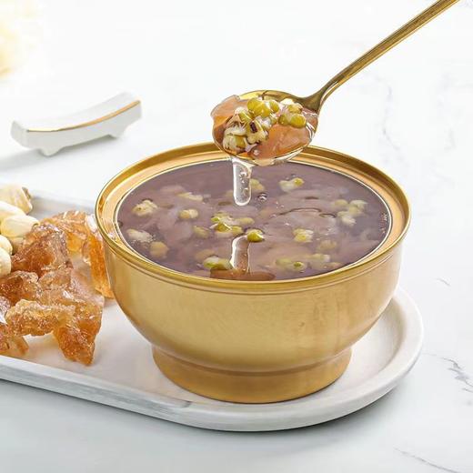 本草银耳鲜炖银耳羹开盖即食绿豆莲子银耳羹260g6碗 商品图2