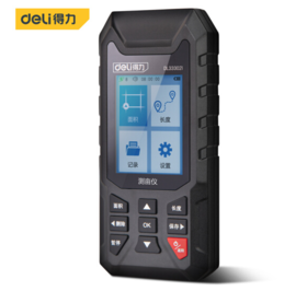得力测亩仪彩屏语音播报(红)