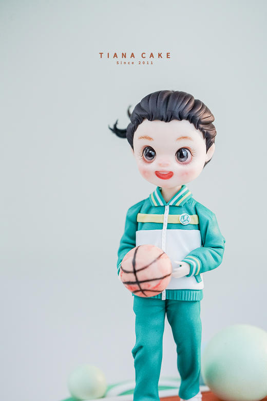 【纯手工全翻糖定制】篮球girl 商品图2