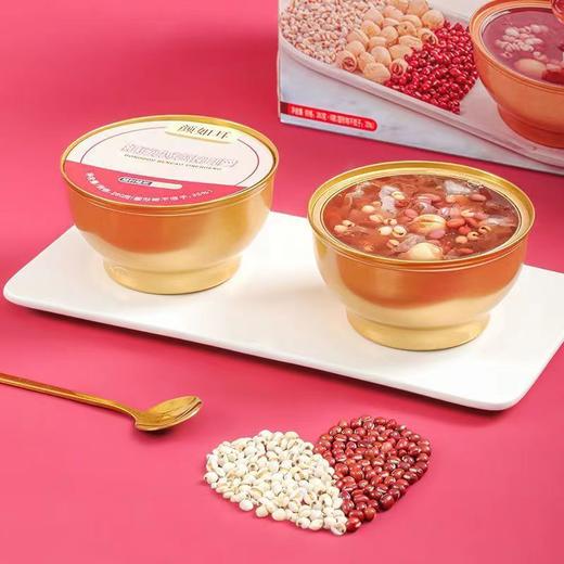 本草银耳鲜炖银耳羹开盖即食红豆银耳羹260g6碗 商品图2