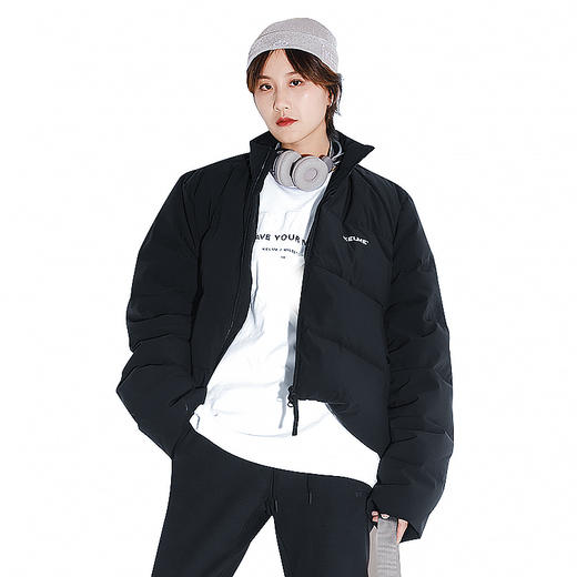 卡尔美女士秋冬短款羽绒服保暖外套面包服YR60405004 商品图0