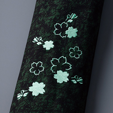 【寶船】「樹齋」刺繡竹刀袋 装饰