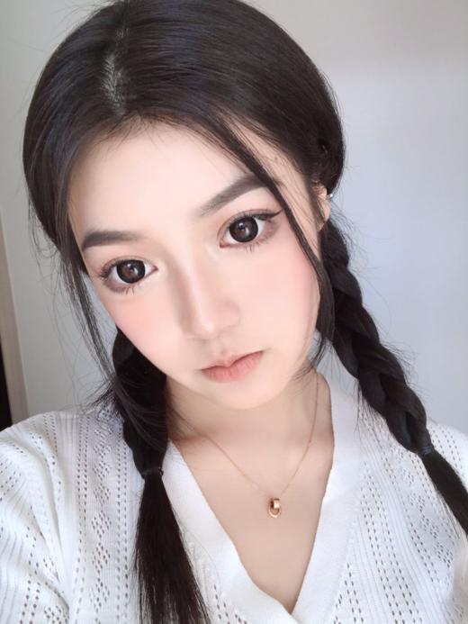 「高端美瞳」富婆之选 WINNI 糖果黑 cindy black 14.5 年抛 含硅水凝胶 商品图6