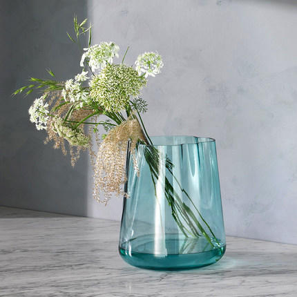 Las lagoon系列蔚湖系列花瓶清新绿家用高贵典雅 商品图0