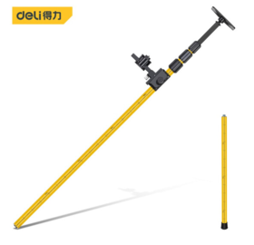 得力水平仪升降撑杆(黄)