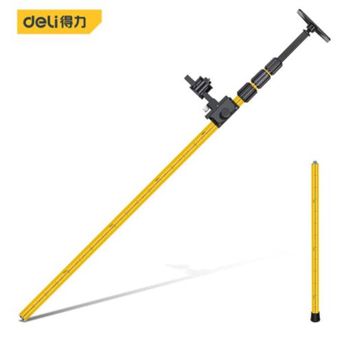 得力水平仪升降撑杆(黄) 商品图0
