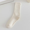 老米优品 / 女士束腰厚款中筒袜！《Muji代工女士半抽条中长筒袜子》面料采用新疆长绒棉，上脚绵软亲肤，舒适细腻！ 商品缩略图3