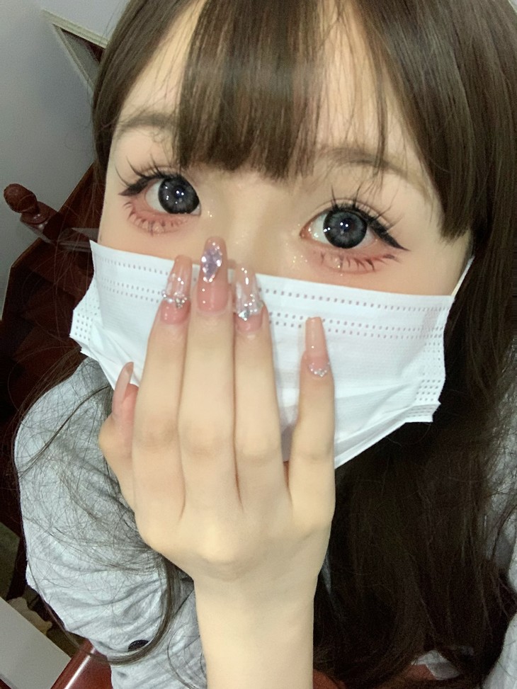 Hanawink年抛隐形眼镜 黑桃爱丽丝14.5mm 1副/2片-VVCON美瞳网34