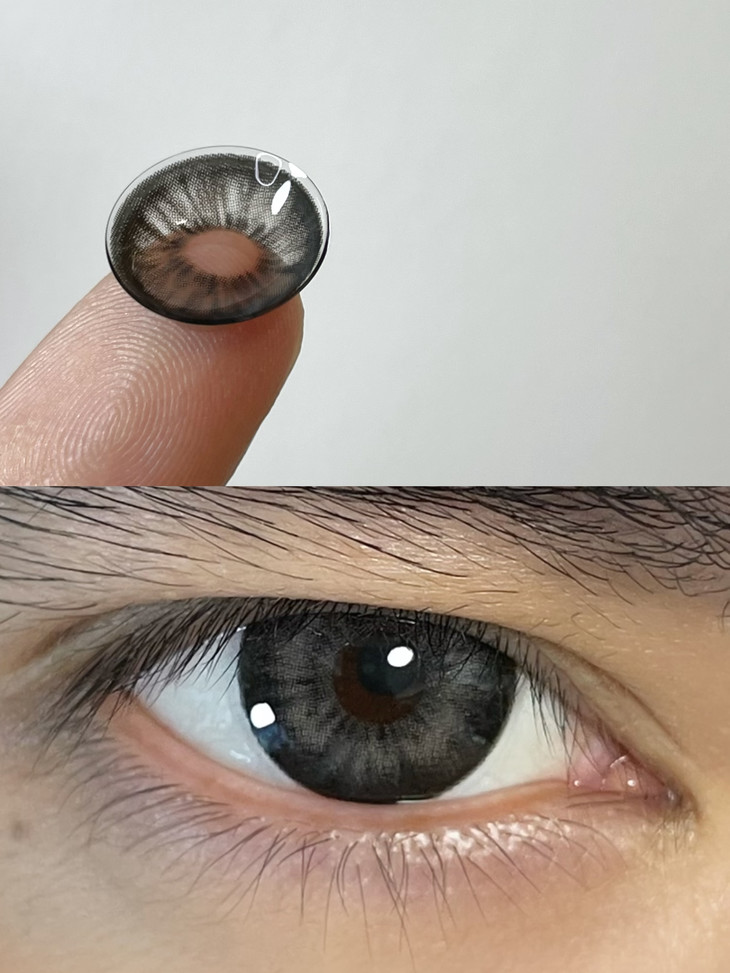 Hanawink年抛隐形眼镜 黑桃爱丽丝14.5mm 1副/2片-VVCON美瞳网6