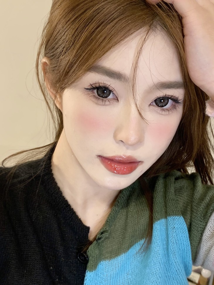 Hanawink年抛隐形眼镜 黑桃爱丽丝14.5mm 1副/2片-VVCON美瞳网36