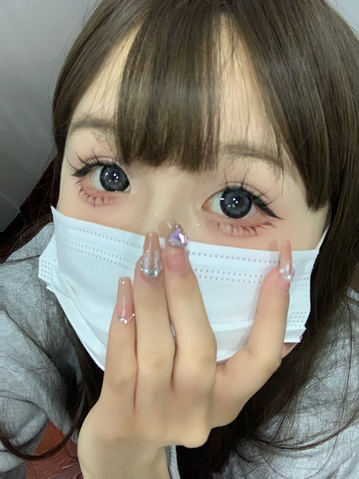 Hanawink年抛隐形眼镜 黑桃爱丽丝14.5mm 1副/2片-VVCON美瞳网32