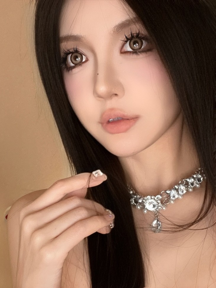 Hanawink年抛隐形眼镜 魔女记忆14.5mm 1副/2片-VVCON美瞳网17