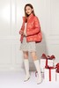 Le Malene 橙红色羽绒外套 10556 商品缩略图2