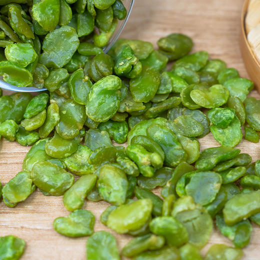 优选|云南保山透心绿蚕豆 酥而不碎  脆而不焦  咸淡适宜 130g*3袋 商品图6