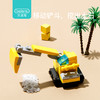 贝恩施儿童积木拼装玩具益智 男孩组合挖掘机吊机拼装模型2-3-6岁 商品缩略图3
