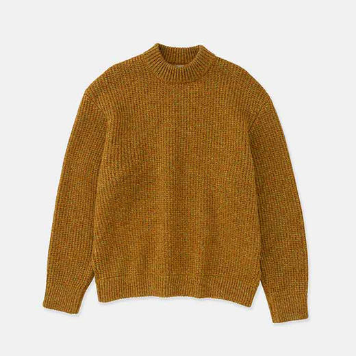 DIGAWEL Mockneck Sweater意大利面料纯羊毛毛衣 套头圆领针织衫 商品图4