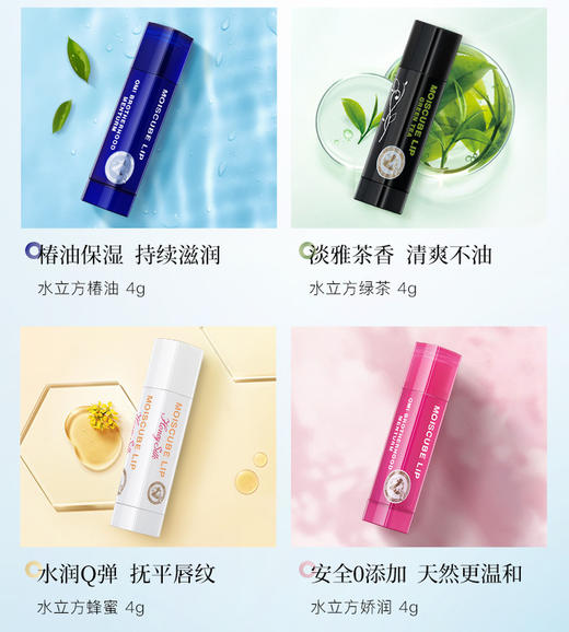 【限时折扣】近江蔓莎润唇膏4g*2（味道随机） 商品图3