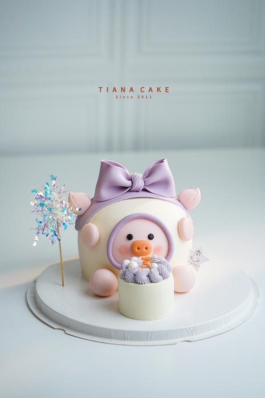 【翻糖款】猪猪的蝴蝶结 商品图0