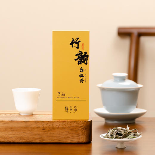 福鼎白茶一级白牡丹2018年竹韵牡丹10克2泡装散茶 商品图5
