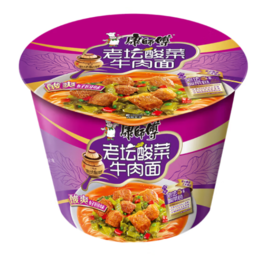 康师傅老坛酸菜杯面