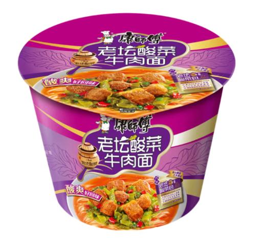康师傅老坛酸菜杯面 商品图0