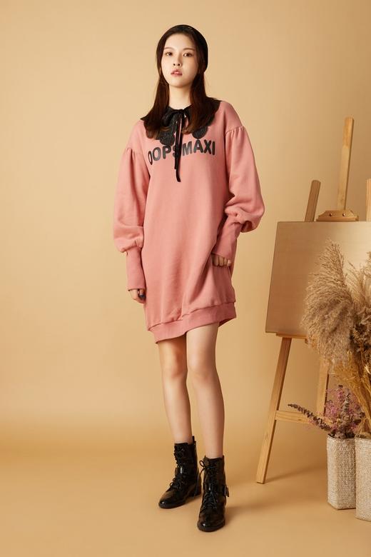 Stay2Weeks 彼得潘领字母卫衣连衣裙 10622 商品图1