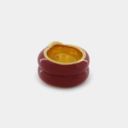 北京仓｜Aurélie Bidermann-Katt-勃艮第红 印加风格 戒指［法国设计师］ 商品图4