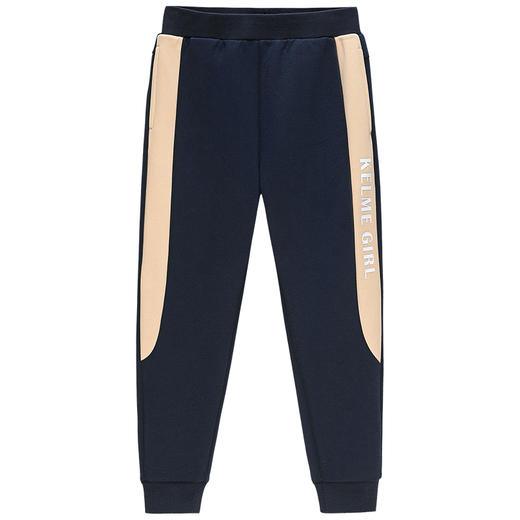 KIDS卡尔美童装女童长裤秋冬新款中大童运动休闲裤百搭 商品图3