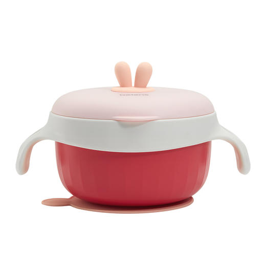 贝恩施儿童注水碗保温碗可拆卸婴幼儿辅食碗吸盘碗防摔防烫餐具 商品图1