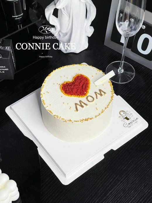 【1250】红丝绒心形 妈妈款 商品图3