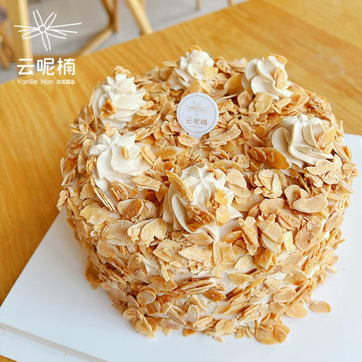 焦糖杏仁椰奶冻拿铁蛋糕 商品图0