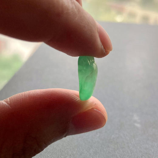 冰种阳绿翡翠知足常乐 商品图9