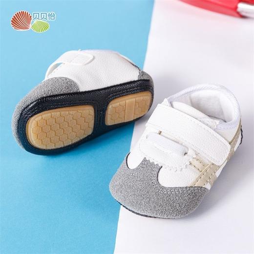 贝贝怡防滑学步鞋男小童春秋婴儿鞋子0-1岁软底夏 女宝宝不掉单鞋 商品图3