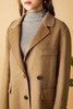 ESTELLICA 卡其色双面呢外套 10528 商品缩略图3