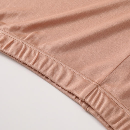 金三塔100%真丝秋衣秋裤女士秋冬长袖蚕丝圆领抗菌保暖内衣套  NYFBC101 商品图4