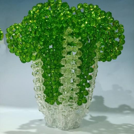 丞恩工坊 手工串珠摆件 玉白菜 商品图1