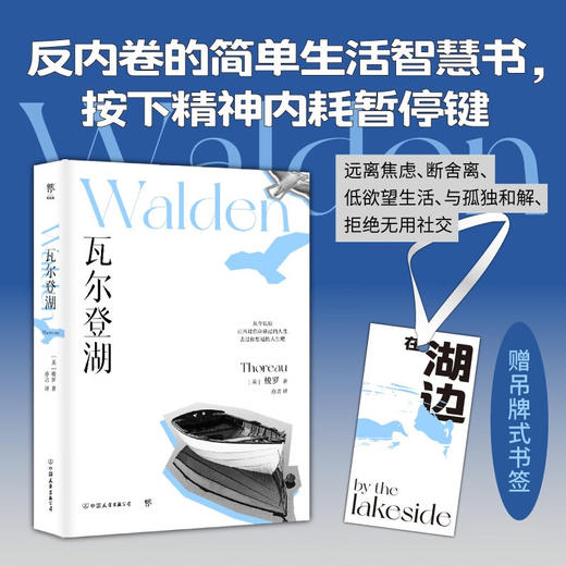 瓦尔登湖 梭罗 著 文学 商品图1