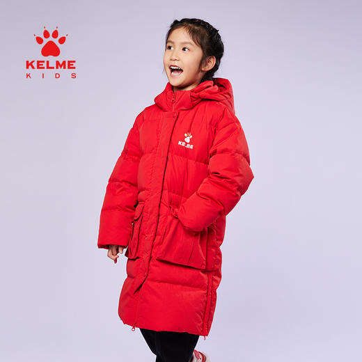 童装冬新款女童中长款加厚保暖羽绒服外套5244YR4060 商品图3
