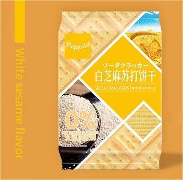 peppito-白芝麻苏打饼干405g|饼干 商品图0