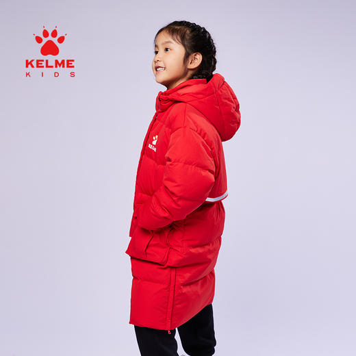 童装冬新款女童中长款加厚保暖羽绒服外套5244YR4060 商品图4