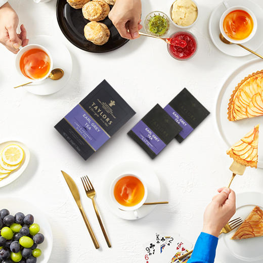 【中欧班列精选2盒】英国伯爵红茶  原装进口泰勒伯爵茶叶多系列多味 40g/50g/盒 商品图9