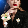 BYY-B5-11 韩版时尚气质贝母山茶花胸针 商品缩略图3