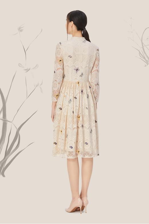 ELLA JADE 蝴蝶刺绣蕾丝连衣裙 8738 商品图1