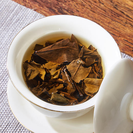 【新品上市】云山茶集梅洋山五年陈福鼎白茶2017年一级寿眉350g 商品图3