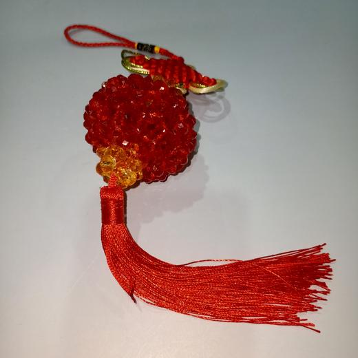 丞恩工坊 手工串珠车挂件 灯笼 商品图0