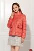 Le Malene 橙红色羽绒外套 10556 商品缩略图0