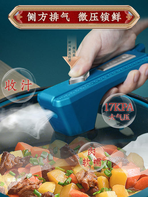 菲尼雅浮雕钛金多用锅 商品图1